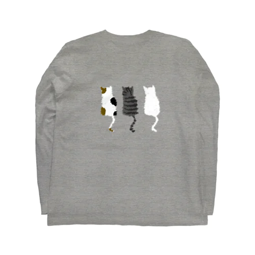 三匹の猫 Long Sleeve T-Shirt