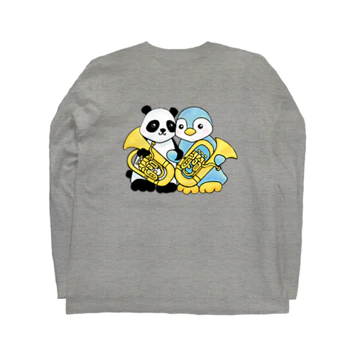 パンダとペンギンと Long Sleeve T-Shirt