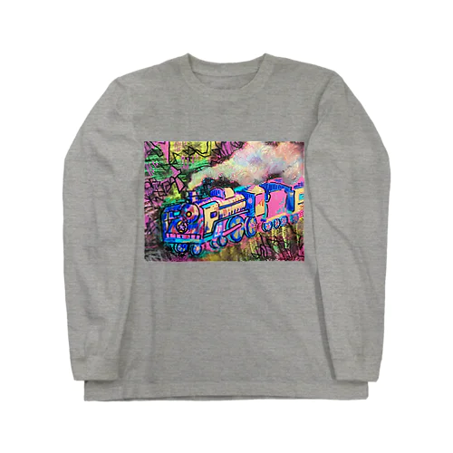 汽車ポッポ Long Sleeve T-Shirt