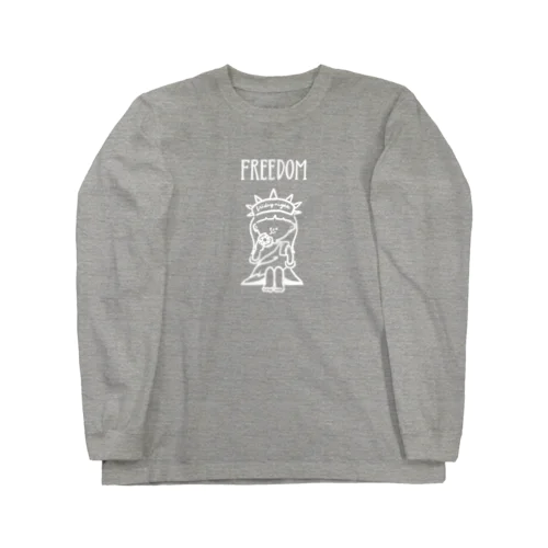 女神の自由 Long Sleeve T-Shirt