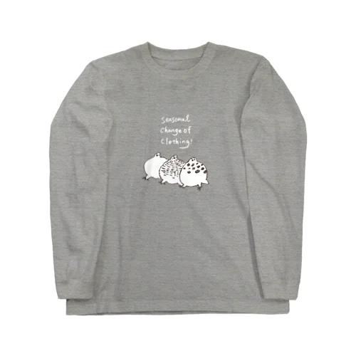 ライチョウの衣替え Long Sleeve T-Shirt