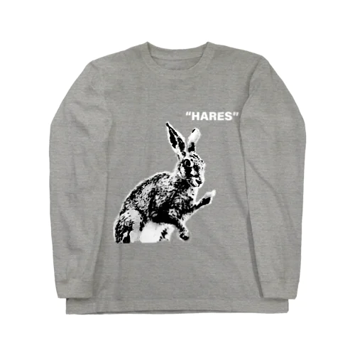 "HARES" Long Sleeve T-Shirt