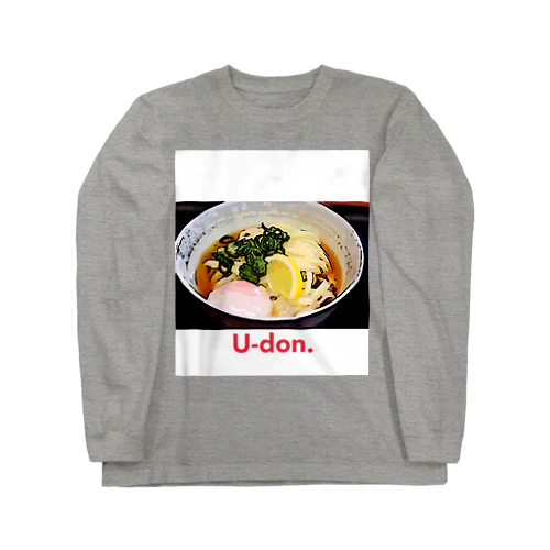 U-don. ロングスリーブTシャツ