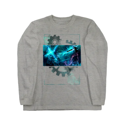 銀河鉄道の夜よりⅡ(緑)　歯車ver Long Sleeve T-Shirt