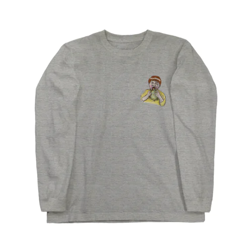 亀は口に入れちゃダメ！ Long Sleeve T-Shirt