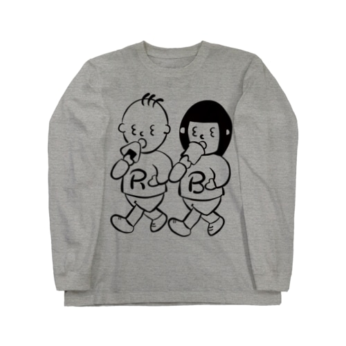 らんぶれちゃんビッグロゴ Long Sleeve T-Shirt