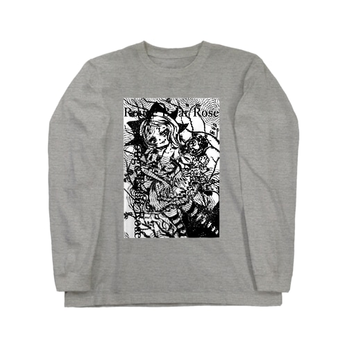 アーティスティックモノクロルージュちゃん。 Long Sleeve T-Shirt