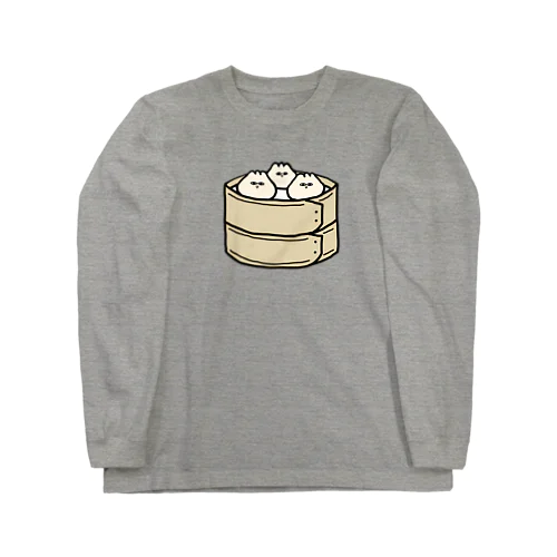 蒸籠で蒸された小籠包 Long Sleeve T-Shirt