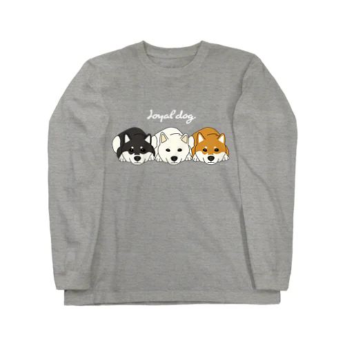 しば犬さん ロングスリーブTシャツ