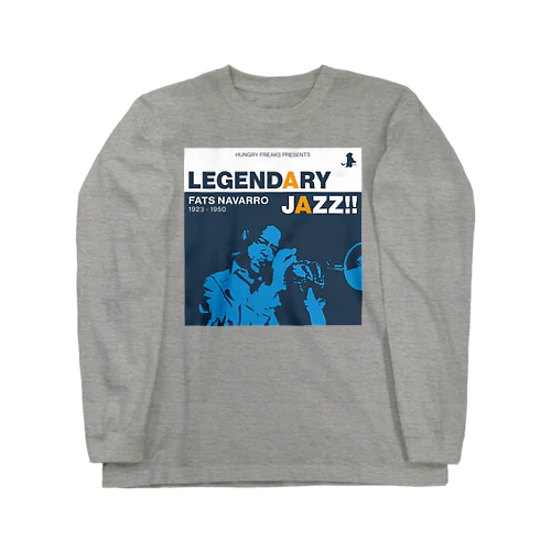 フェイク・アルバム・ジャケット:LEGENDARY JAZZ!! ~ Fats Navarro ロングスリーブTシャツ