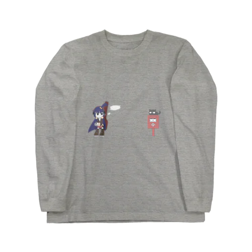 練習後のコーヒー Long Sleeve T-Shirt