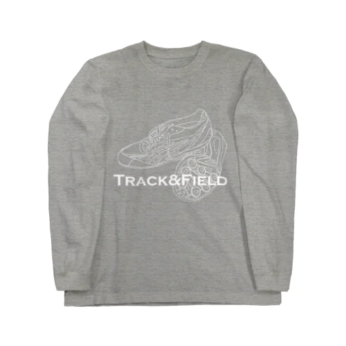 Track&Fierld_White Line.ver Long Sleeve T-Shirt