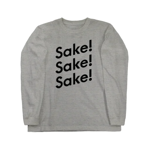 sake!sake!sake! ロングスリーブTシャツ