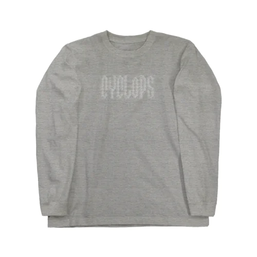 CYCLOPSチェーン(白) Long Sleeve T-Shirt