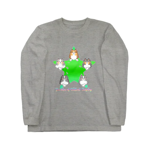 ★5シェルズ・Green Long Sleeve T-Shirt