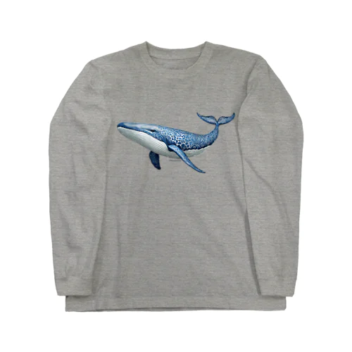 whale of a time　素晴らしい時 ロングスリーブTシャツ