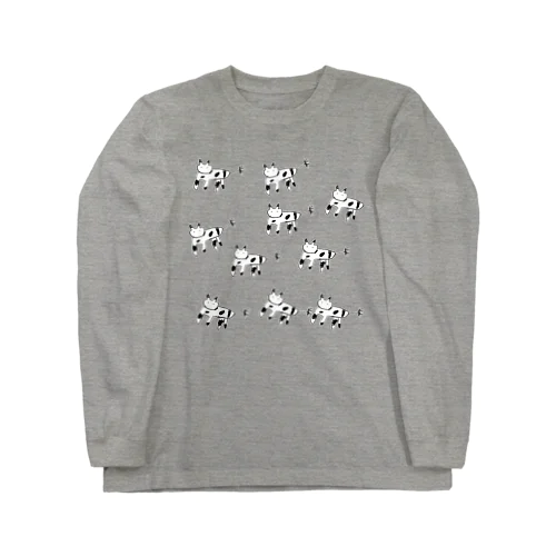 かわいい動物(大量発生) Long Sleeve T-Shirt