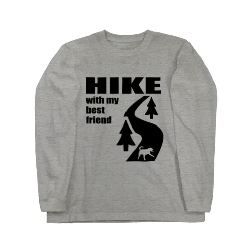 HIKE黒 Long Sleeve T-Shirt