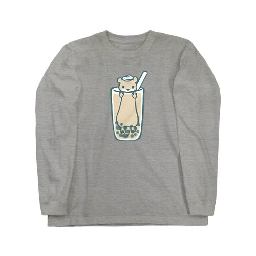 タピオカワウソミルクティー Long Sleeve T-Shirt