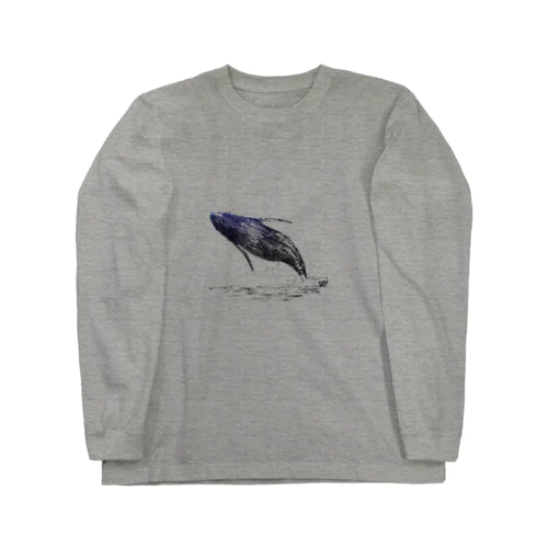 クジラ Long Sleeve T-Shirt