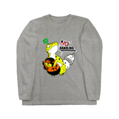 レオパ&タランチュラ【NO HANDLING】 Long Sleeve T-Shirt