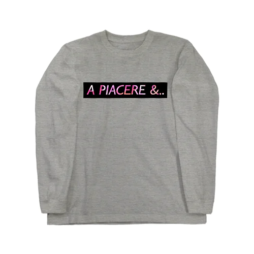 a piacere&.. ロングスリーブTシャツ