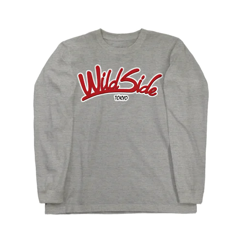 【色変更可】WildSideロゴ、ロンT Long Sleeve T-Shirt