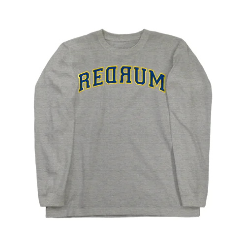 REDRUM 灰×紺 Long Sleeve T-Shirt