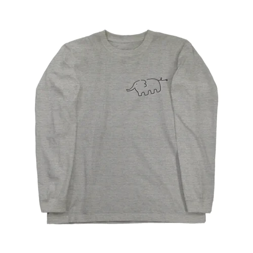 ゾウさん Long Sleeve T-Shirt