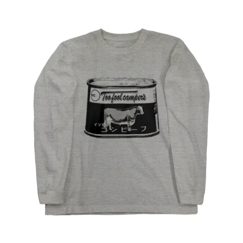 イツモのコンビーフ01(黒文字) Long Sleeve T-Shirt