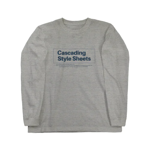 Cascading Style Sheets ロングスリーブTシャツ