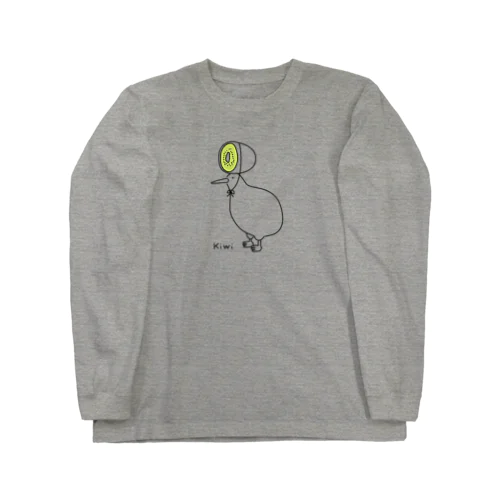 キウイとキーウィ Long Sleeve T-Shirt