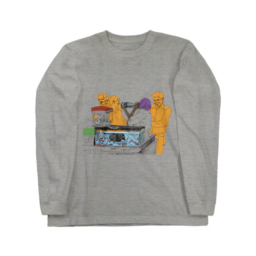 Goldfish Seller Long Sleeve T-Shirt