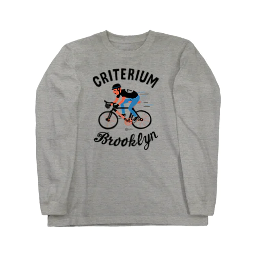 ブルックリン★自転車レース Long Sleeve T-Shirt