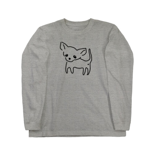 ゆるチワワ（クリア） Long Sleeve T-Shirt