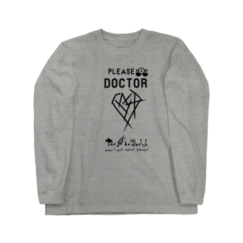 please doctor ロングスリーブTシャツ