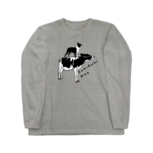 ブヒブヒムー Long Sleeve T-Shirt