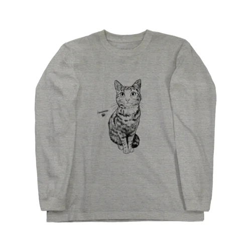 おすましサバトラ Long Sleeve T-Shirt