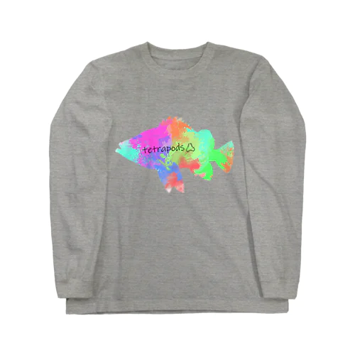 テトラポッヅロゴ(メバル) Long Sleeve T-Shirt