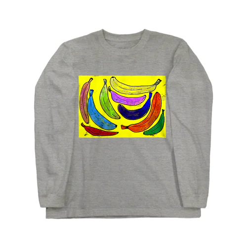 カラフルばなーぬ Long Sleeve T-Shirt