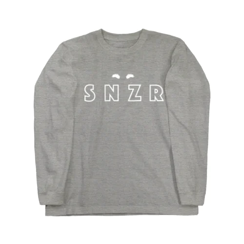 シュナウザー SNZR&まゆげ Long Sleeve T-Shirt