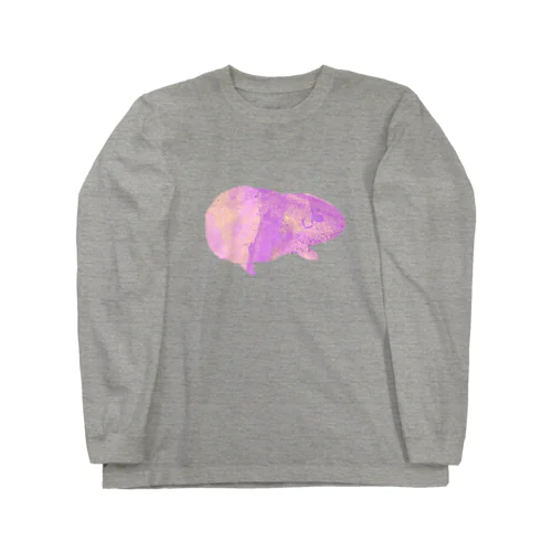 分かってるねずみ（紫の川） Long Sleeve T-Shirt