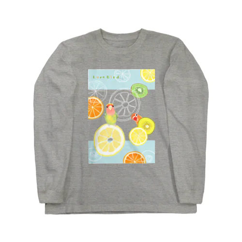 ラブバとフルーツ Long Sleeve T-Shirt