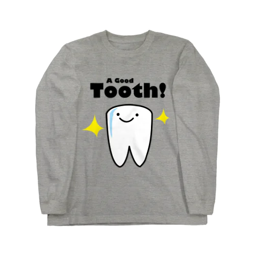 よい歯の日　トゥース！ #歯科医 に売れています。 ロングスリーブTシャツ
