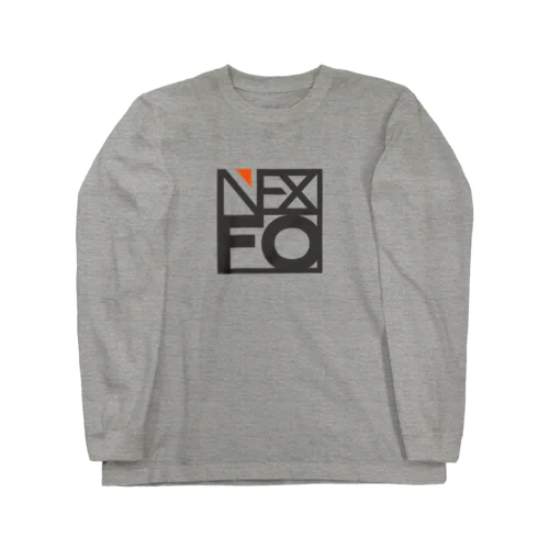 Nexfoモノグラム ロングスリーブTシャツ