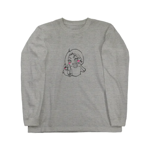 サメキバ白 Long Sleeve T-Shirt