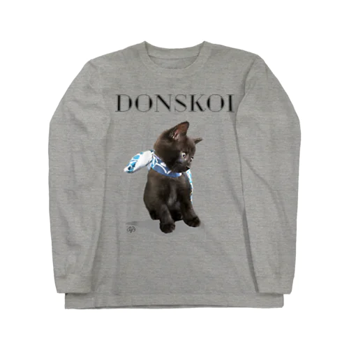 ドンちゃん　おリボンver.  Long Sleeve T-Shirt