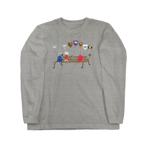 MolKaron7　ロゴと風船 Long Sleeve T-Shirt