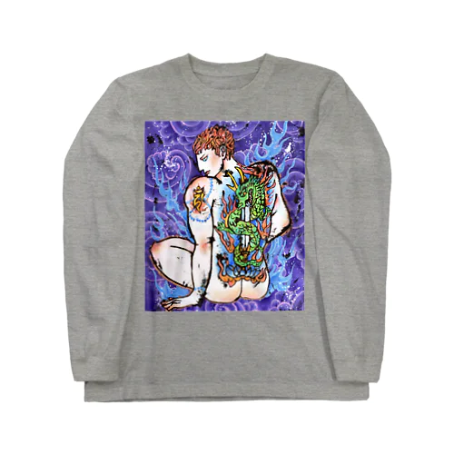 俱利伽羅龍王 Long Sleeve T-Shirt