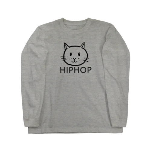 HIPHOP猫 ロングスリーブTシャツ